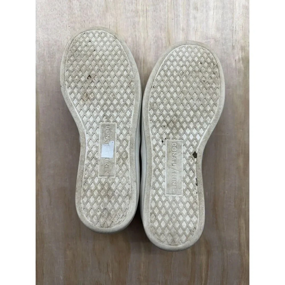 Donald Pliner Size 6 Textile Upper Slip On Shoe Rubber Sole - Picture 4 of 7